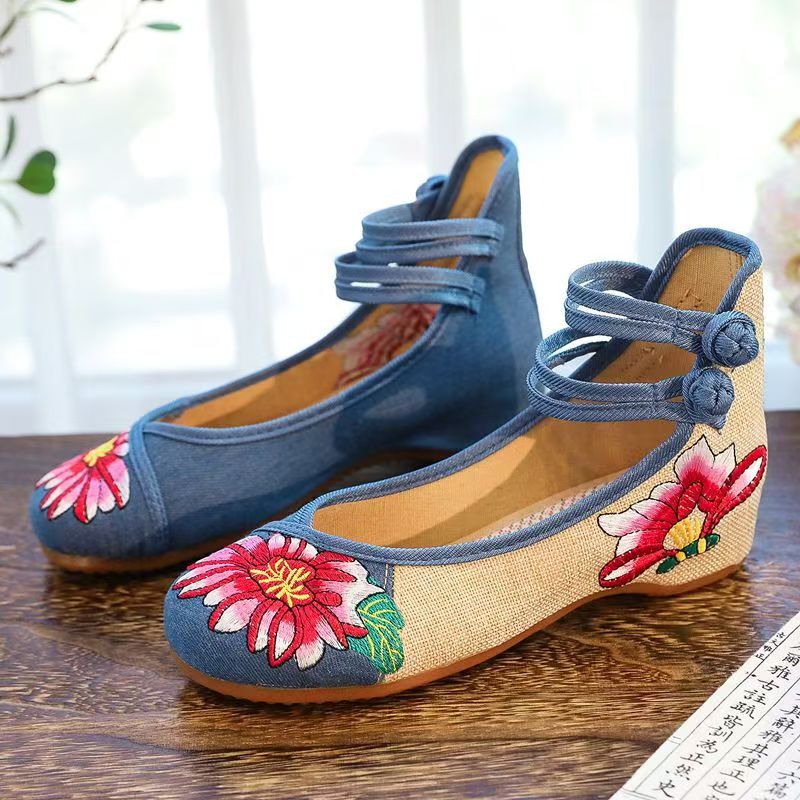 Sapatos Femininos de Tecido Bo - Ethnic Fabric avaliação e preço