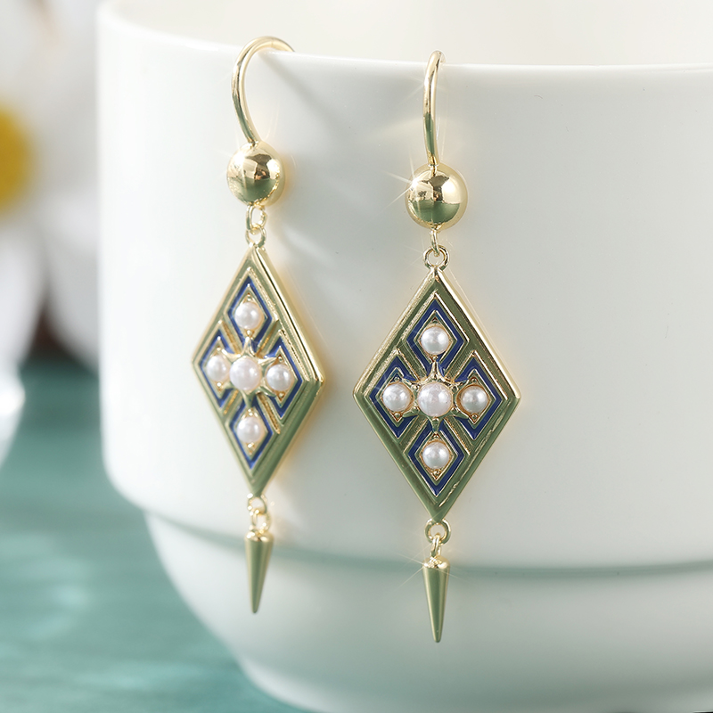 Brincos Elegantes de Estilo Ét - Ethnic Chic Fashion avaliação e preço