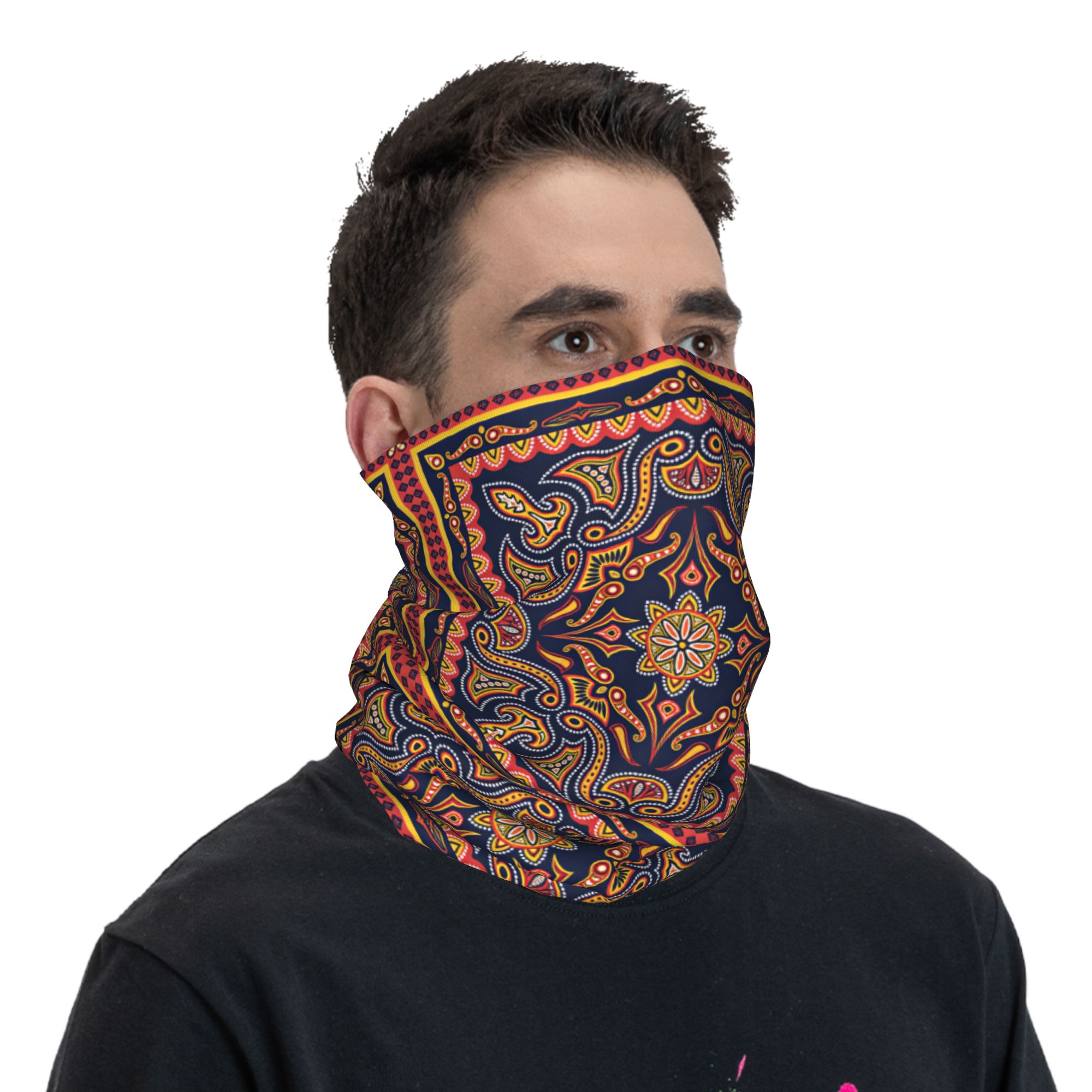 Balaclava Étnica com Estampa P - Ethnic Fashion Men avaliação e preço