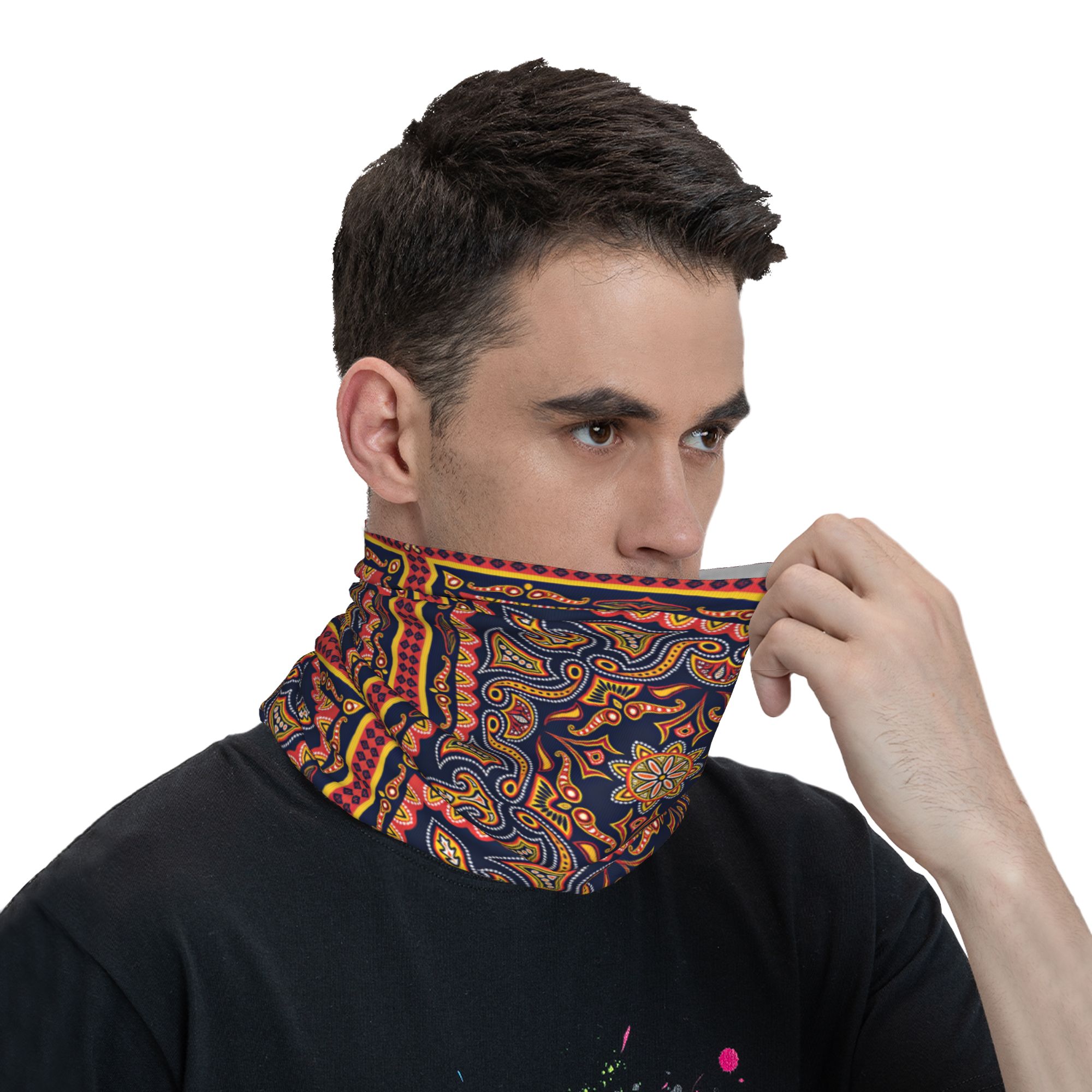 Balaclava Étnica com Estampa P - Ethnic Fashion Men avaliação e preço