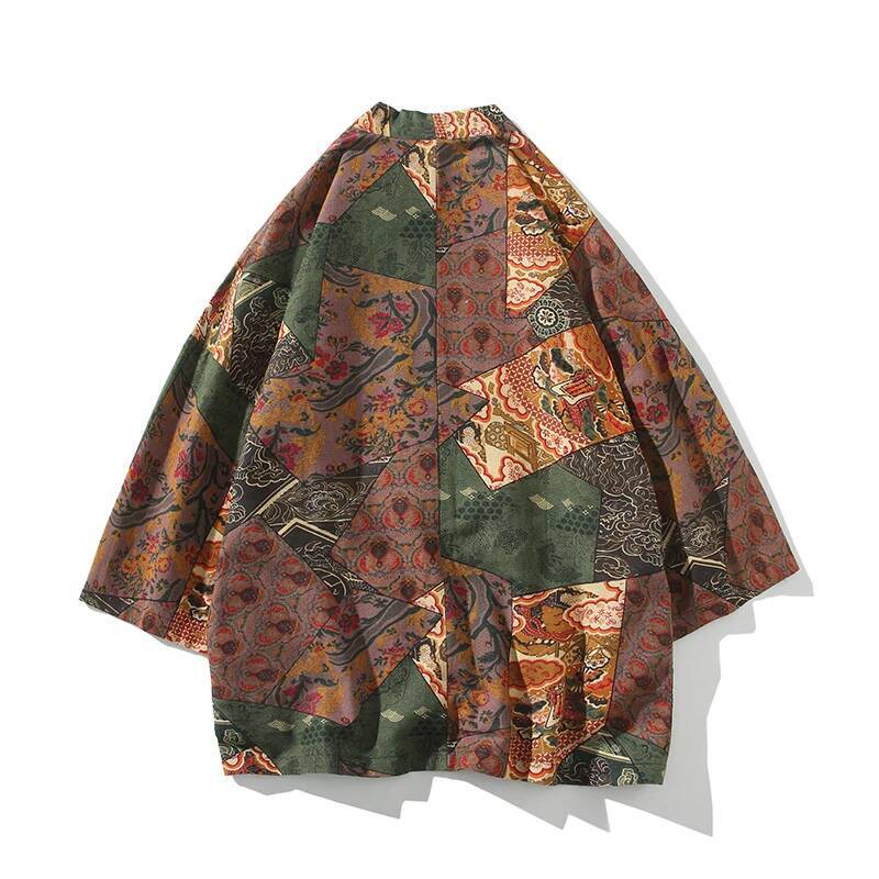 Estilo étnico impressão yukata - Ethnic Fashion Men avaliação e preço