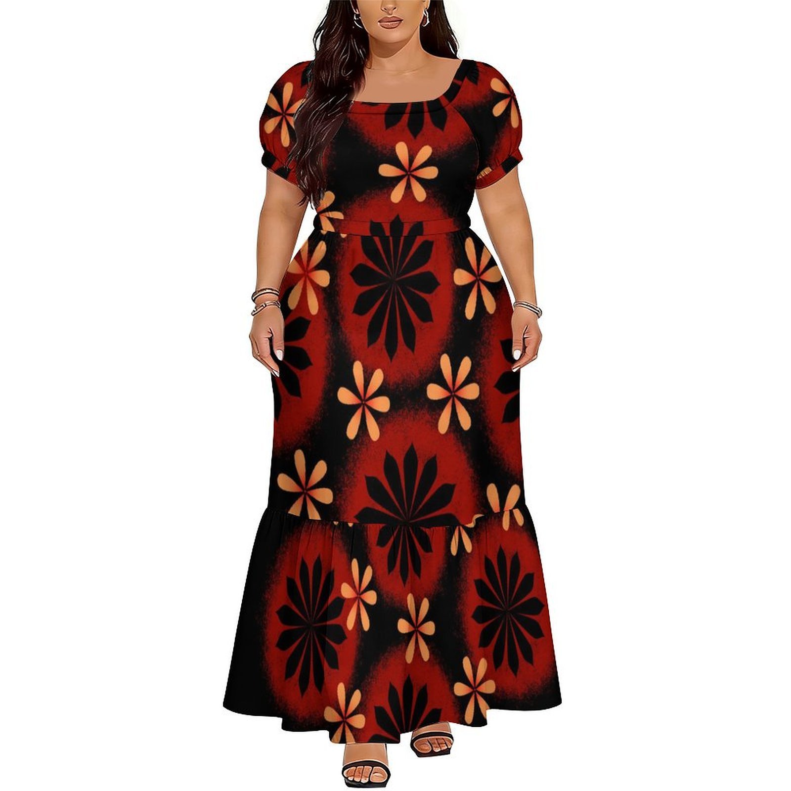 Vestido Feminino Confortável d - Ethnic Style Dresses avaliação e preço